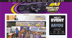 Desktop Screenshot of hamiltoncospeedway.com